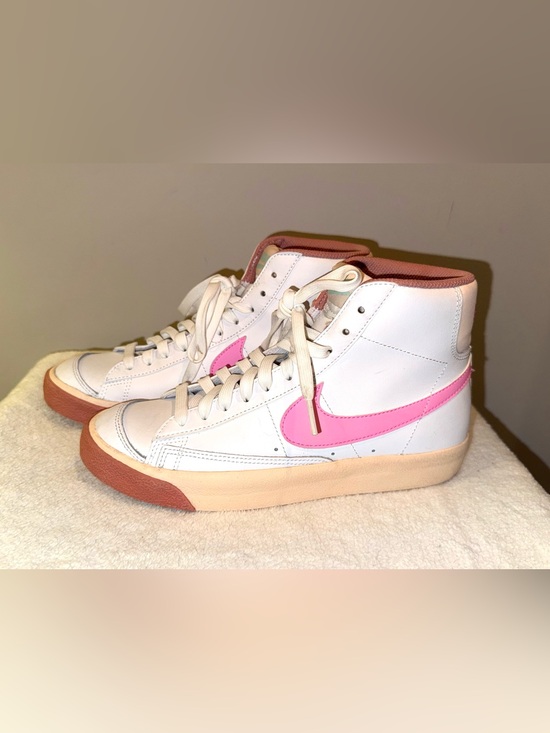 Nike Shoes - Nike Blazer Mid '77 "White Pink Spell" sneakers (Style Code: DZ2900-100), size 6